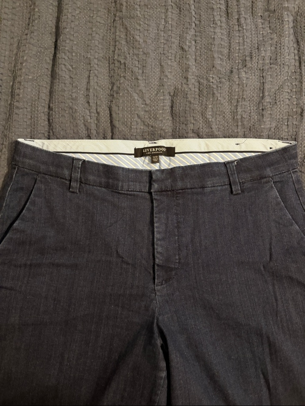 Liverpool Dark Indigo Trouser Jeans